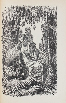 Выгодская Э. Опасный беглец. Пламя гнева / Рис. Н. Кочергина. Л.: Детгиз, 1956.